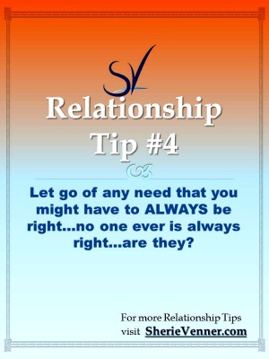 Relationship tips 4 letting go of the need to be right