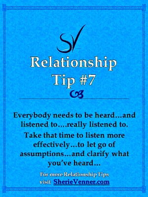 Relationship Tips. #7. Listen: Is Anybody Really Listening?